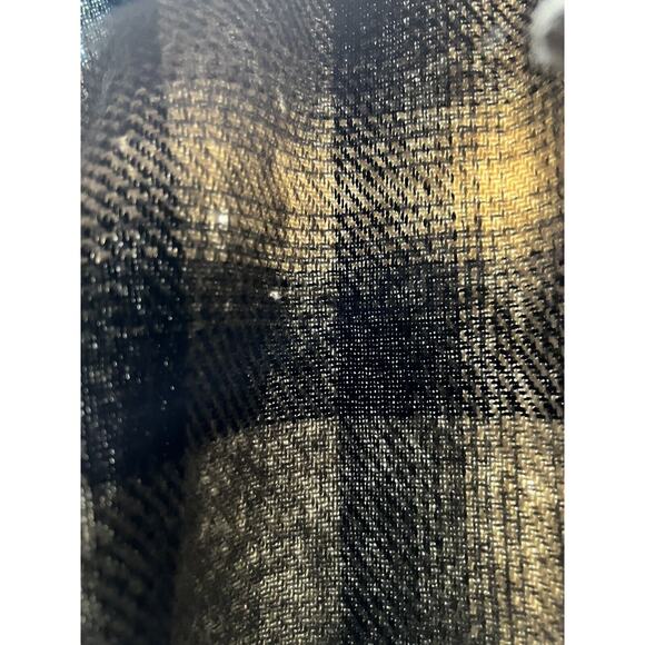 Vtg Woodward & Lothrop England Plaid Wool Small Throw Lap Blanket 50"x40" - Picture 10 of 10